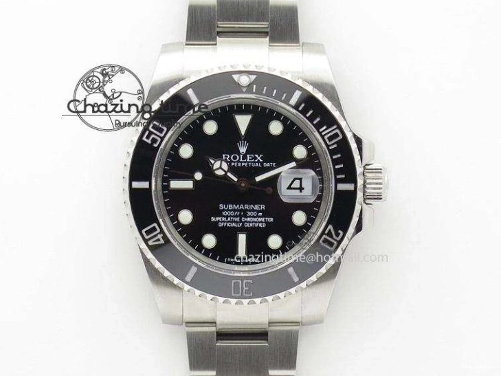 SA4130 Strap Rubber 1:1 Daytona BTF Best 116518 Lume on V2 Dial Oysterflex Edition YG 0523